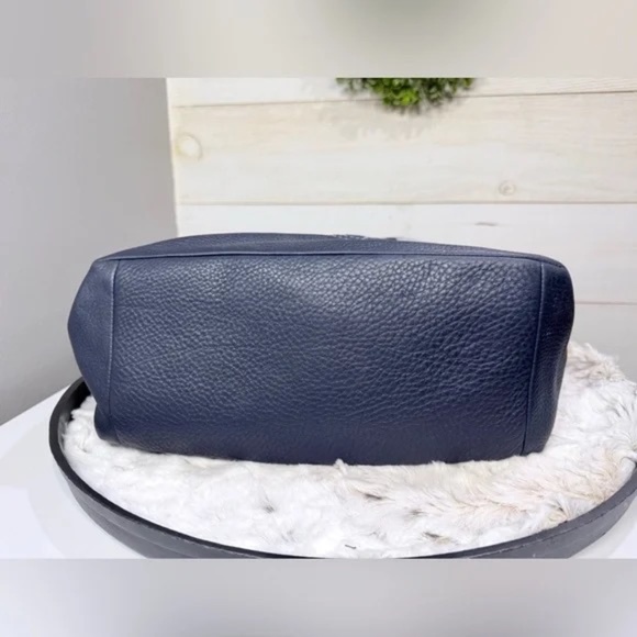 Coach Denim Patchwork Shoulder Bag 10003 Holiday 2006 Ltd Edition Leather Trim - Picture 8 of 16